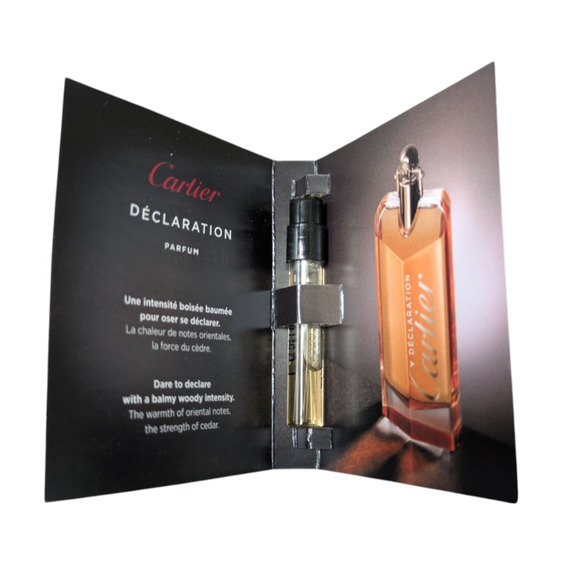 Cartier Pasha Edition Noire and Declaration Parfum Samples 1.5mL 0.05 fl oz - Picture 4 of 10